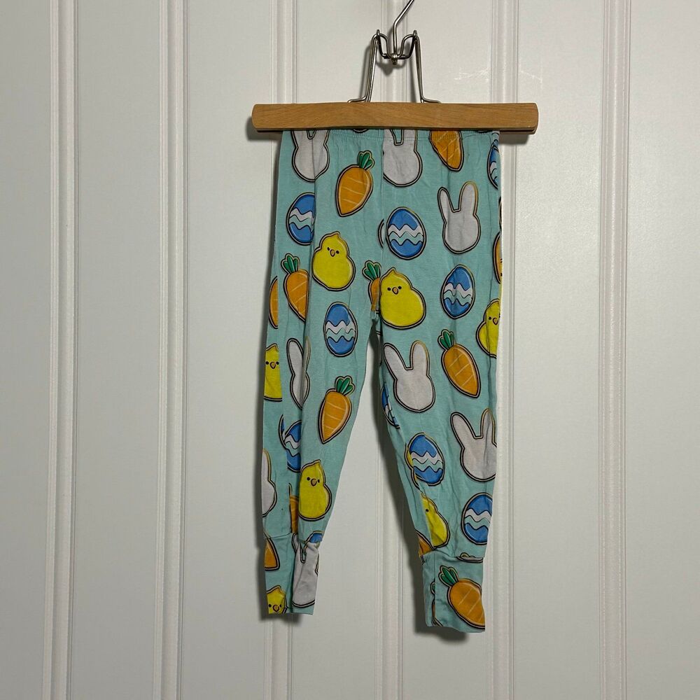 Little Pajama Co Bamboo easter pajama bottoms 2T